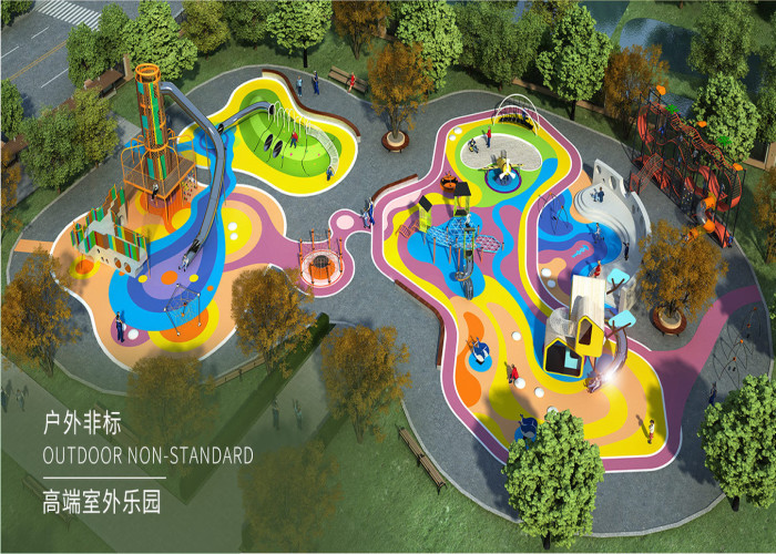 Playground Stainless Steel Slide Commercial Aqua Park Equipment