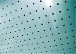 High Security Decorative Perforated Metal Low Maintenance Aesthetic Appearance