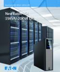 Eaton ups global brand 93SX series Three phase 15-20KVA for Government Project