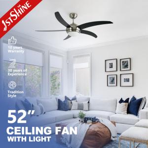 Wholesale 53.4w Modern LED Ceiling Fan 3 Speed Choice With Reversible Motor from china suppliers