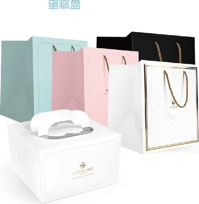 Factory price cake packaging bulk wholesale cake box with window custom logo print birthday wedding cake boxes