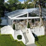 20*50m Aluminum Party Tent Metal Frame Polyvinyl Chloride A Shape Marquee