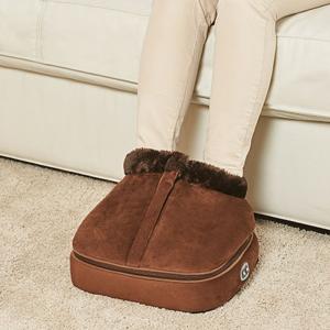 Wholesale Brown Color Shiatsu Foot Warmer Massager Size 32 * 30 * 13cm High Safety Performance from china suppliers