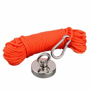 Wholesale 65Foot Magnet Fishing Tying Rope 6mm/8mm High Strength Polyester Cord from china suppliers
