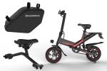 Brushless Motor 400W Portable Folding Electric Bike Lithium Battery Power Supply