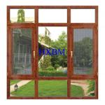 German Style Timber Doors And Windows , 68mm Frame Wood Casement Windows Good