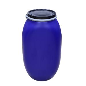 Wholesale 50~200 Kg Large Mouth Flange Barrel Chemical Thickened Round Iron Hoop Barrel from china suppliers