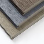 Co Extruded Wood Plastic Composite Decking For Outdoor Space