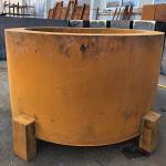 30 Inch 120cm Corten Steel Wood Burning Fire Pit 2mm Garden Centre
