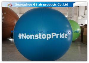Wholesale Durable Giant Inflatable Advertising Balloon , Flying Promotional Helium Balloons from china suppliers