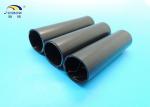 Wire Cables Accessories Waterproof Polyolefin Heat Shrink End Caps , Tube