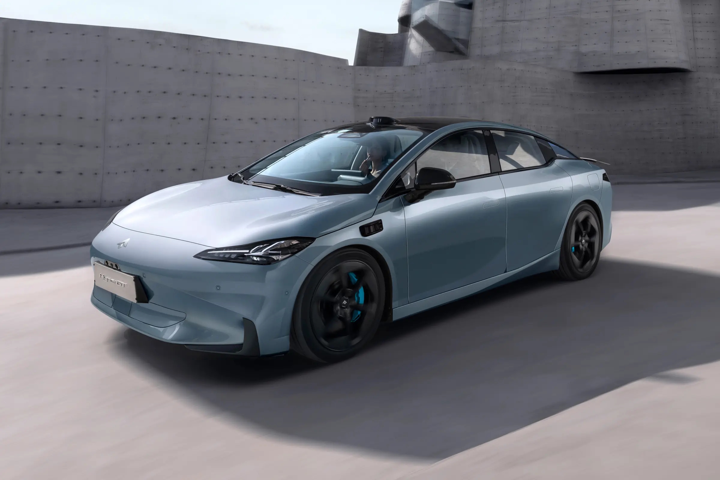 2024 0km Used Sedan Sport Cars 180kw 245ps Seven Wings 560KM GAC Aion Hyper GT 2023 Electric Sedan Car Electric Adjustment