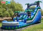 Large Inflatable Slide Commercial Copper Brown PVC Water Slide Bounce House