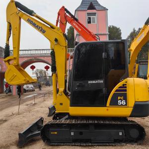 Wholesale Japan Pc56-7 Used Komatsu Excavators Earth Moving Equipment from china suppliers