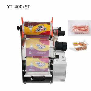 Wholesale 800W Semi Auto Manual Food Tray Sealer Plastic Tray Sealer Nitrogen Filling from china suppliers