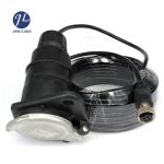 Copper Material Reversing Camera Extension Cable 7pin Trailer Connector