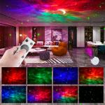 LED Rotating Moon Star Projector Night Light For Wedding Party