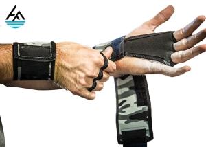 Wholesale 3mm Neoprene Weight Lifting Wrist Wraps Crossfit With Hand Grip Three Finger Holes from china suppliers