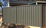 1.8m high x 2.37m wide colorbond steel fencing panels