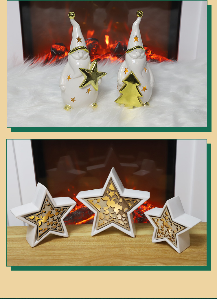 DIY Decorating Ceramic Anniversary Gift , Christmas Ball Ornaments For Home Hotel Party
