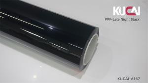 Wholesale Late Night Black Paint Protection Film , Coloured PPF Film Anti Chipping 5ftx49ft from china suppliers