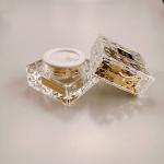 Luxury Acrylic Jar for Cosmetic Cream 30g/50g Capacity Acrylic Containers