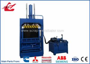 Wholesale High Efficiency Clothing Baler Vertical Baling Machine 45 Seconds Cycle Time from china suppliers