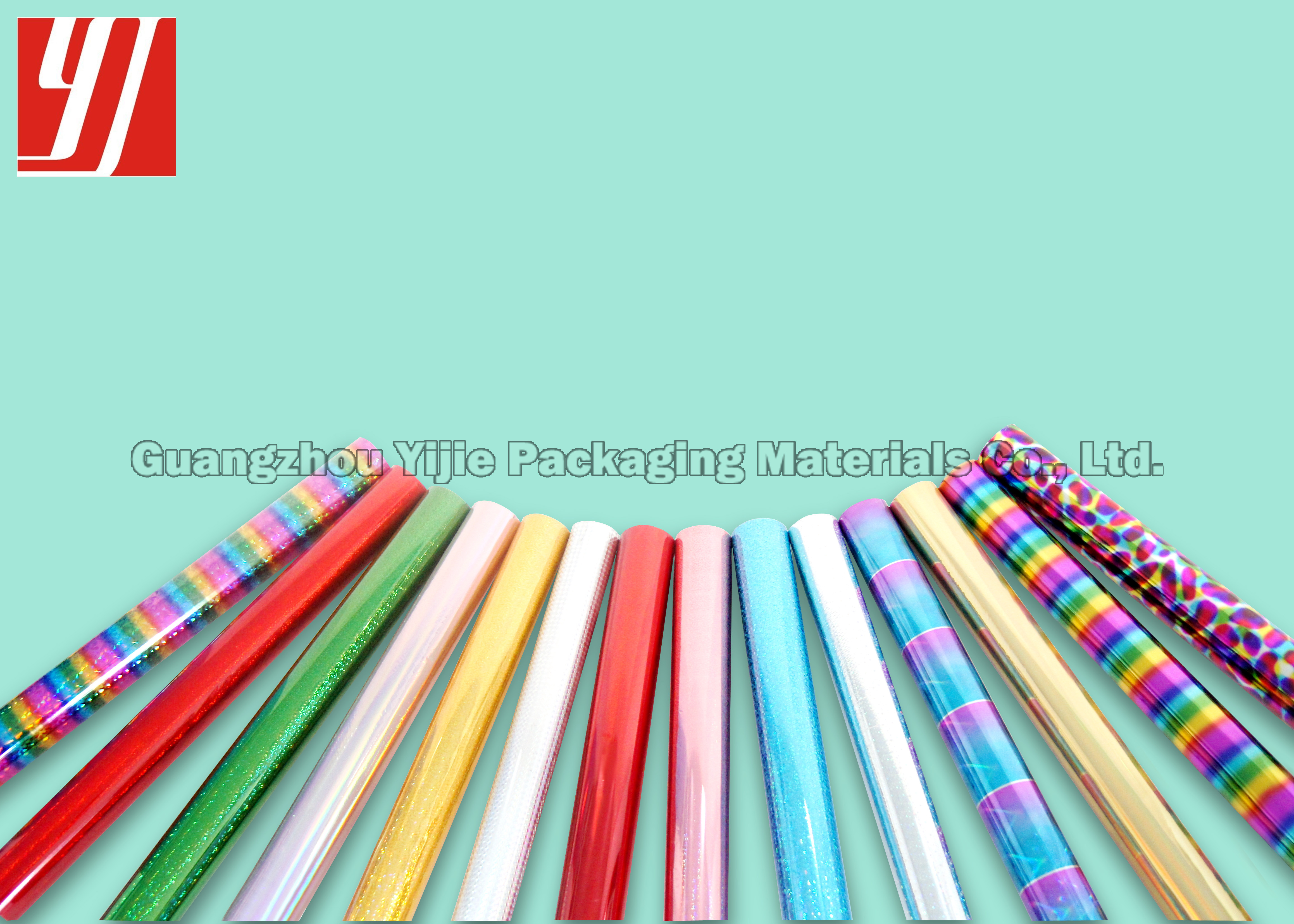Laser Recyclable Holographic Hot Stamping Foil Custom Transparent Patterns Clear Silk Gloss Finishes