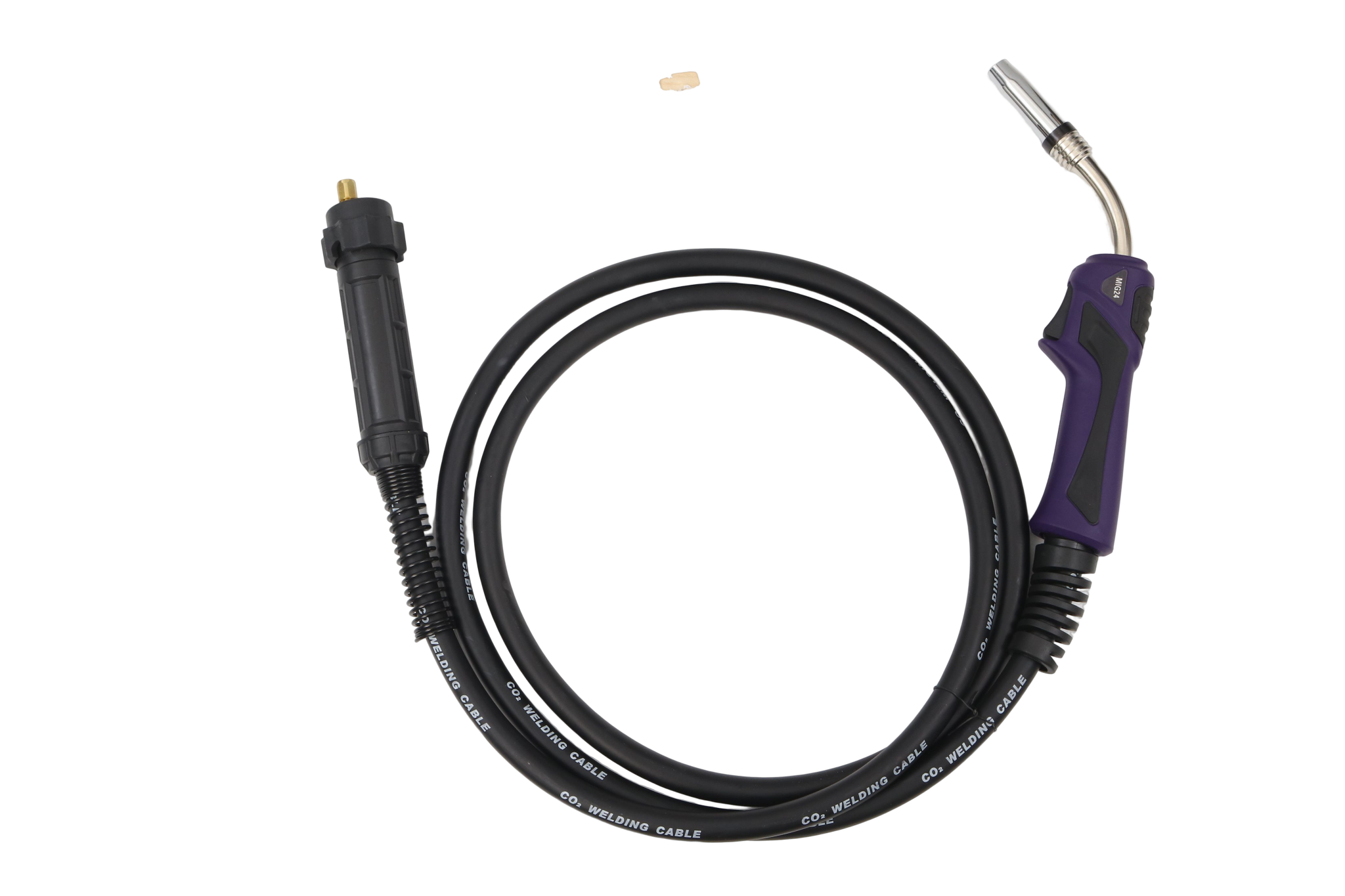 25KD Black MIG Welding Torch Superior Accessory for Air Cooled Welding Machine