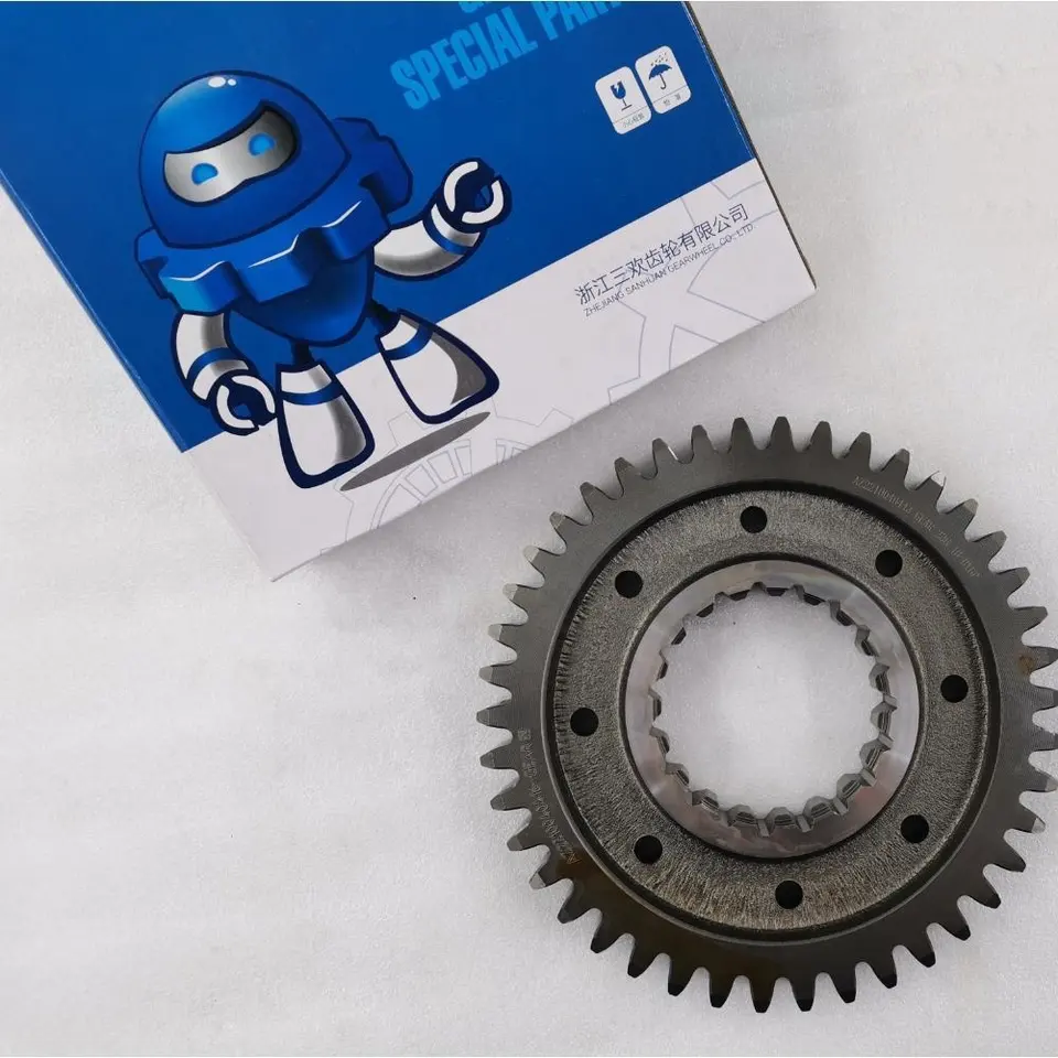 SHIPPING DHL AZ2210040443 Spindle 2nd gear for Sinotruk howo HW19710 gearbox reverse Main axle shaft second gear