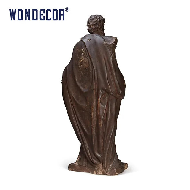 Custom Life Size Bronze Garden Statues with a Western Male Scholars