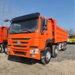 40T 8x4 Used Dump Truck 12 Tires Sinotruk Howo 371 375