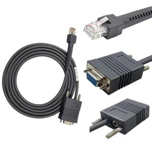 Wholesale Straight RJ45 To RS232 Scanner Cable For Symbol Zebra DS3578 from china suppliers