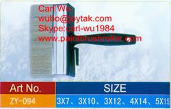 Wholesale Natural bristle Chinese bristle synthetic mix shed fence ceiling wall paint brush wood plastic handle 5 inch WB-022 from china suppliers