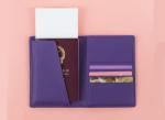 Leather passport holder multi-card passport collection protection cover bag