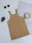 100% Linen New Born Adjustable Straps Overalls Dungaree One piece Fashion Baby
