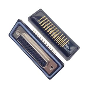 Wholesale Waterproof IP67 D - SUB 25P Female 90 Degree DIP Connector from china suppliers