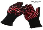 Safety Heat Resistant BBQ Gloves , Insulated Barbecue Gloves Sample Freely