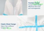 Virus Surgical Disposable Protective Coverall Disposable Painting Overalls