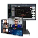 3840*2160 100 Inch Smart Board Flat Panel Interactive Touch Screen