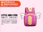 Hiking Personalized Kids Backpack Lightweight , Girls Satchel Bags
