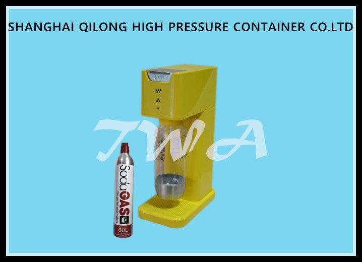 Small Yellow Soda Machine For Home / Soda Machine Maker 150 Bar Working Pressure