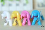 2014 Hot! Novelty promotional ball pen,lovely dog shape ball pen,plastic ball