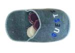 Winter Warm Disposable Hotel Slippers Felt / Velvet Living Room Hospitality