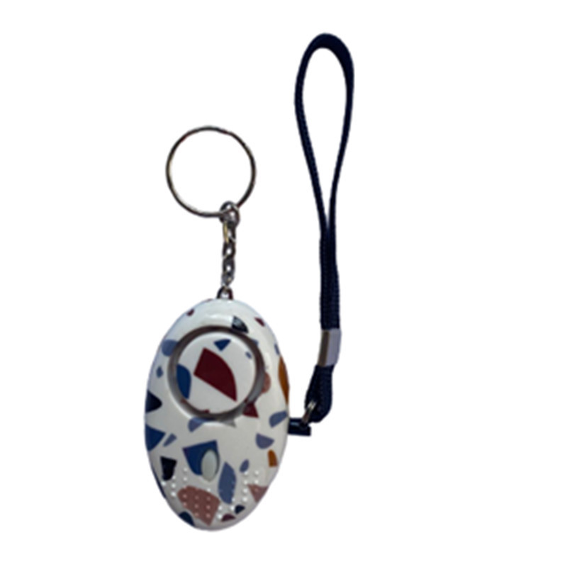 SLFORCE Women Body Alarms Personal Safety Keychain With LED Light Emergency Self Defense