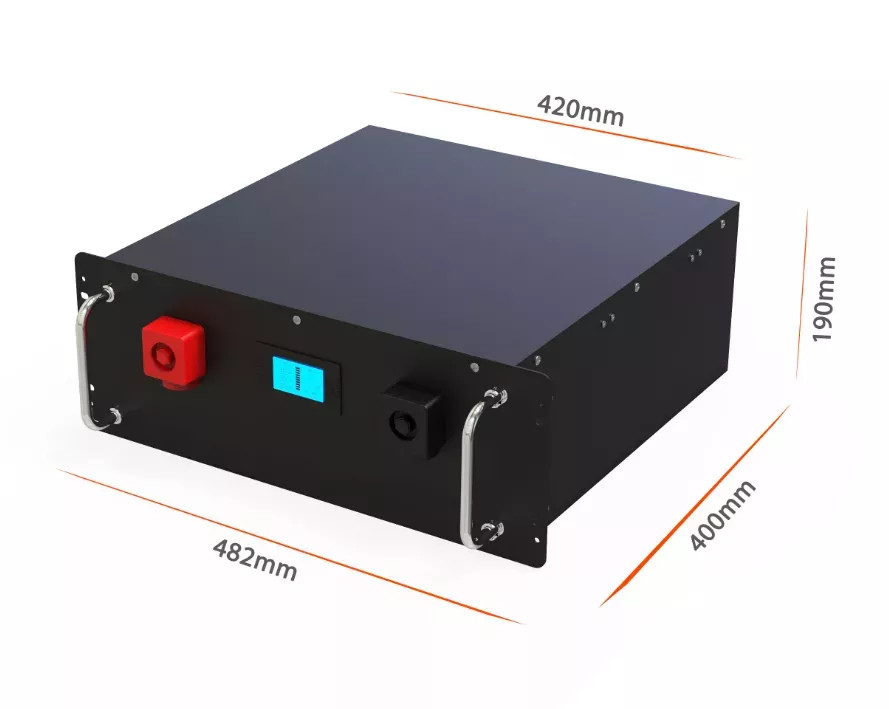 Stacked Energy Storage 10kw Solar Battery Lighter 200Ah UPS Battery Unit