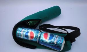 China custom Neoprene beer bottle cover cooler bag for cans or food storage on sale