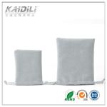 Small Cotton Drawstring Gift Bags Screen Printing Surface For Jewelry Packaging