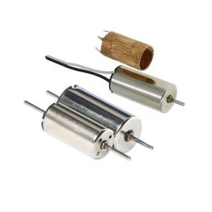Wholesale Customized 8mm Micro Electric Motor 0.3mNm 8620rpm 12V DC Carbon Brush DC Motor from china suppliers