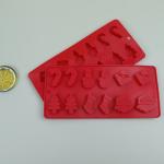 Christmas Chocolate Mold Shaped Cute Bpa Free Food-grade Silicone Cake Molds